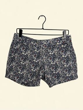 J. Crew Liberty Art Fabric Floral Chino Short Shorts
